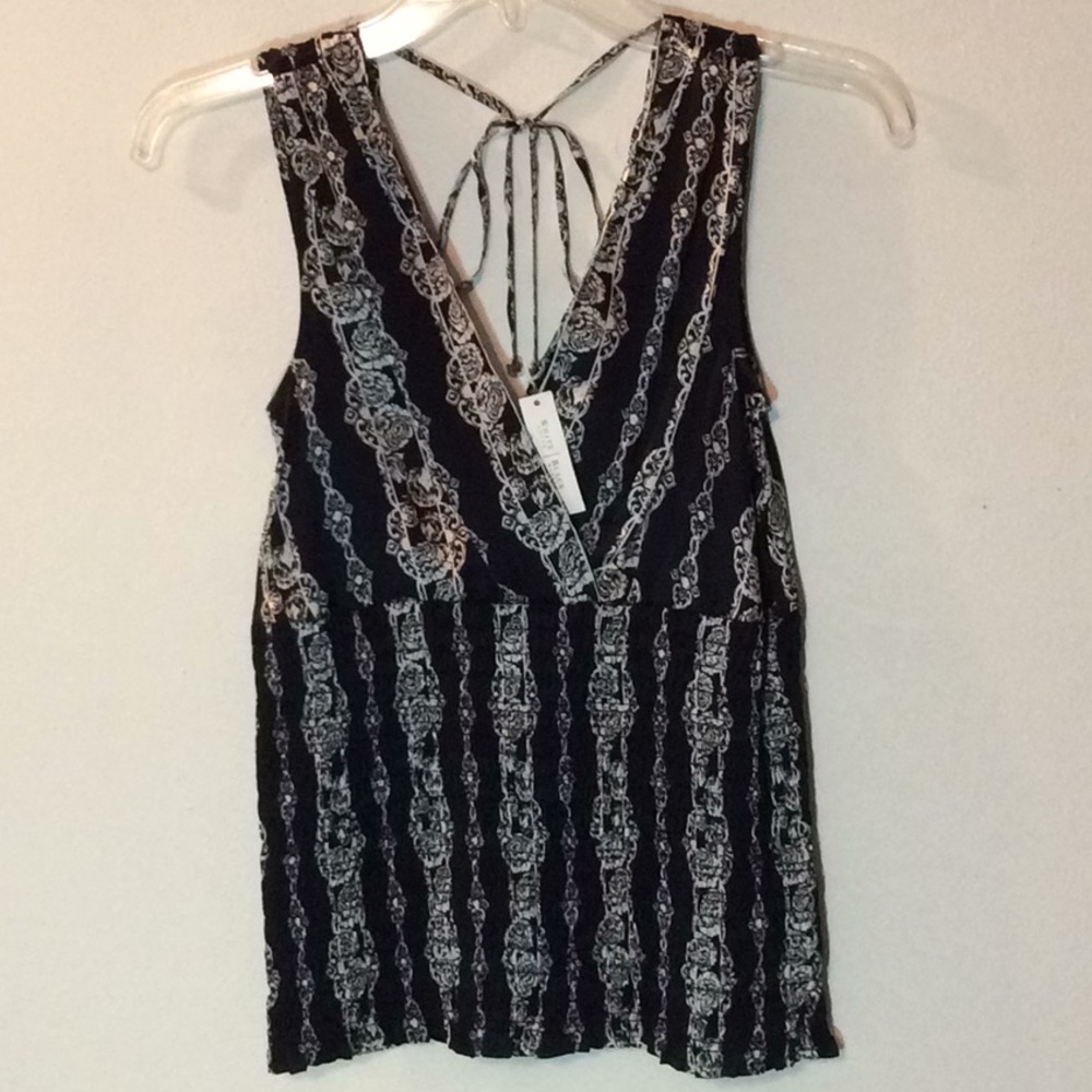 NWT WHITE HOUSE BLACK MARKET SLEEVELESS BLOUSE